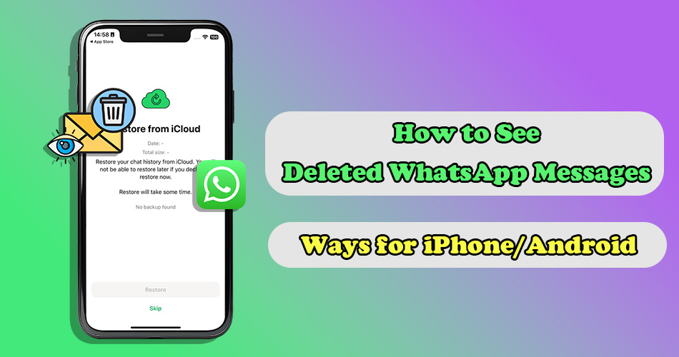 see deleted whatsapp messages